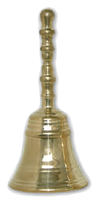 Campanello Da Tavola 12 cm In Ottone Alubox